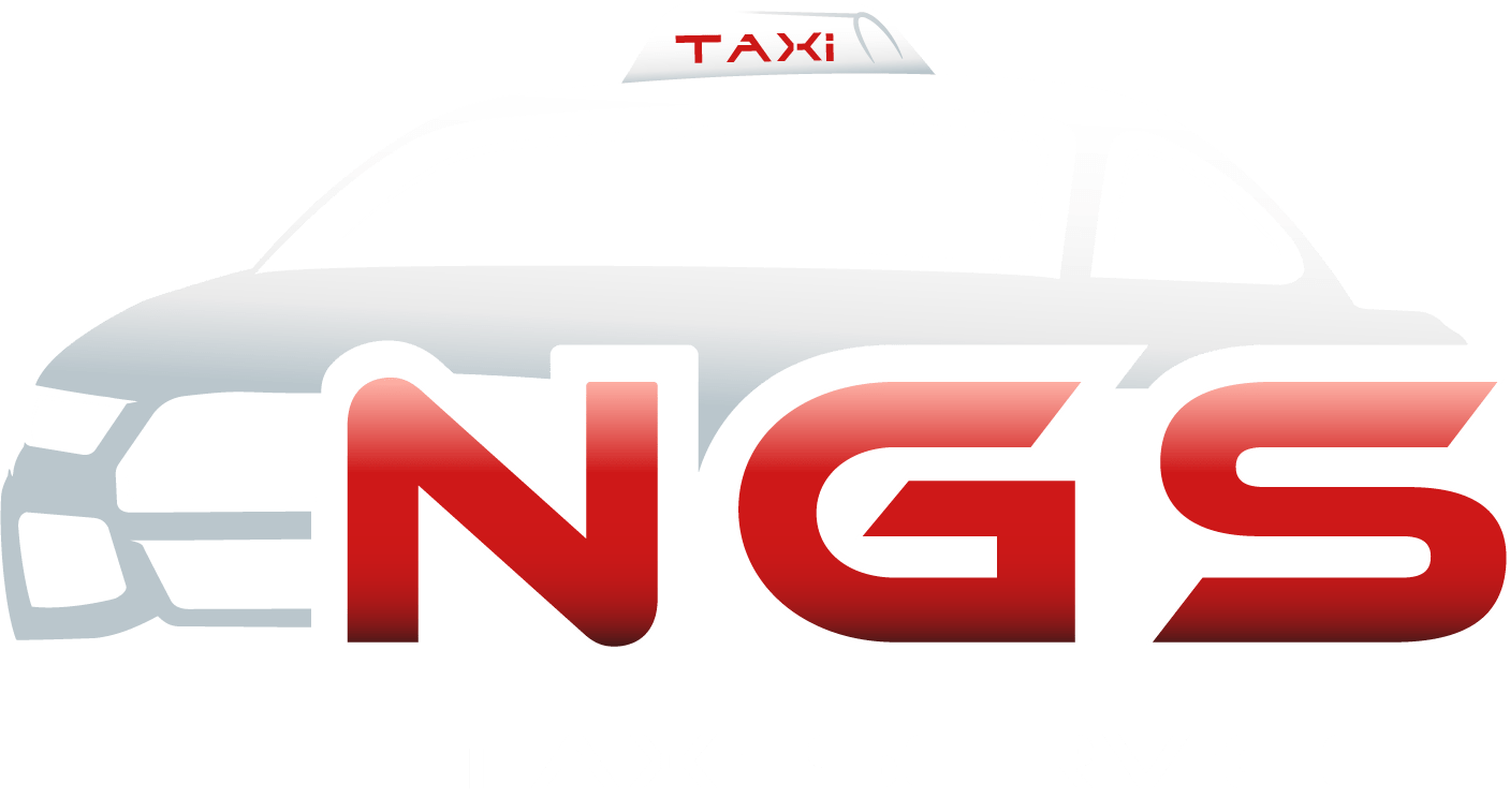 Anytime taxi services vector mascot logo template